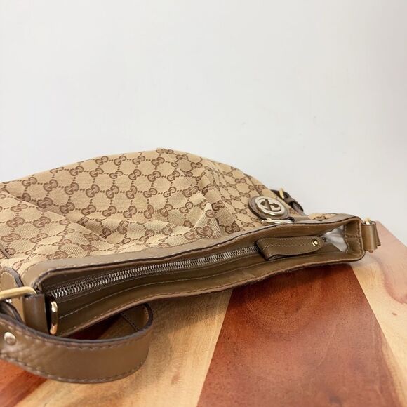 Pre-Owned Gucci GG‎ Canvas Sukey Shoulder Bag 296884 - Picture 8 of 12